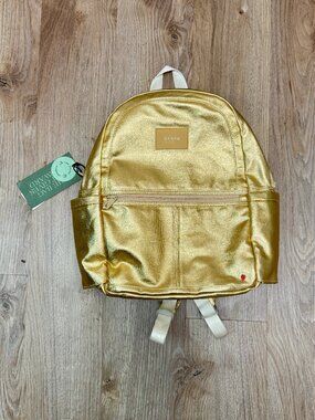STATE Metallic Kane Kids Travel Gold Backpack Shiny School Bag